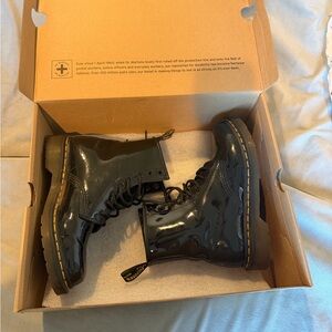 Doc Marten Patent Leather Boots